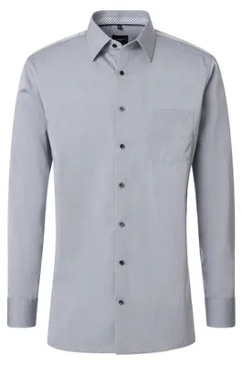 Produktbild von VENTI - Comfort Fit - Businesshemd (226110920), Größe:54, Farbe:Silber (705)