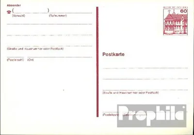Produktbild von Belege Ganzsachen Berlin (West) 1982 P122I Amtliche Postkarte  Burgen u. Schlösser