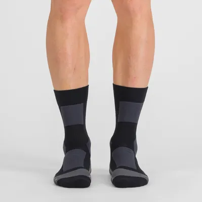 Obrázok produktu pre Cyklistické ponožky SPORTFUL Classic - PRIMALOFT - čierne/červené S-M