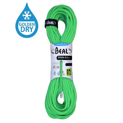 Zdjęcie produktu dla Beal Opera 8,5 mm Unicore Golden Dry Długość: 50 m / Kolory: zielony