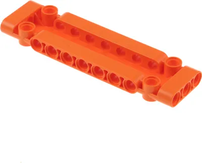 Produktbild von 1x Lego Technic Platte 3x11x1 orange Panele Verkleidung Baustein 6339023 15458