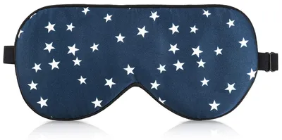 Image de Masque de sommeil / masque pour les yeux / masque de sommeil en soie – occultation totale – pour dormir en déplacement ou à la maison – pour hommes et femmes