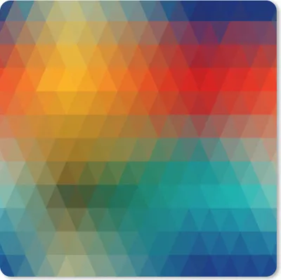 Produktbild von MuchoWow® Mauspad Mousepad Design - Retro - Muster - Pixel 20x20 cm - Mousepads - Maus Mat - Pad - Mausunterlage - Desk Mat - Bureauartikeln