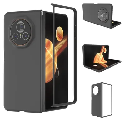Immagine prodotto di Per Honor Magic V3 Skin Feel Custodia in plastica con protezione completa a 360 gradi Nero