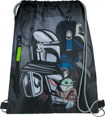 Produktbild von Star Wars Turnbeutel Kinder Jungen, Schuhbeutel Sport Freizeit, Zum Zuziehen mit Kordelzug