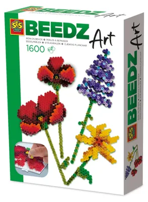 Produktbild von SES Creative Beedz art - Wildblumen, 1600 Stück(e), 12 Jahr(e), Junge/Mädchen, Kind, Kunststoff, Mehrfarbig