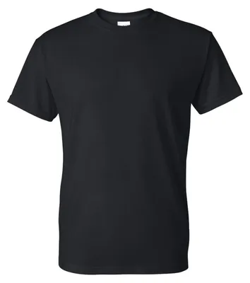 Image de Gildan - T-shirt pour hommes/femmes unie FK1897 (M) (noir)