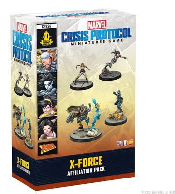 Zdjęcie produktu dla Marvel Crisis Protocol X-Force Affiliation Pack - Akcesoria do gier - EN/ES/FR