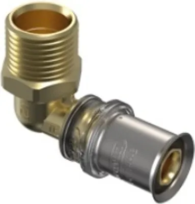 Produktbild von Wavin Übergangswinkel AG 20x3/4” (Nr. 4064213)