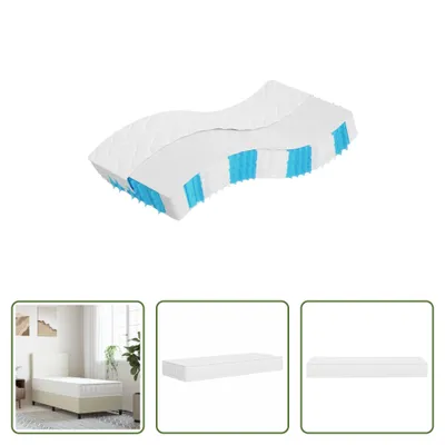 Produktbild von The Living Store Matratze Taschenfederkern Mittelfest 90x190 cm