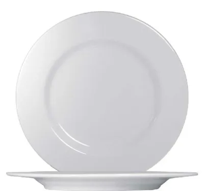 Zdjęcie produktu dla Ischia White Teller płaski, średnica 28 cm - zestaw 6 sztuk