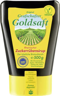 Produktbild von Grafschafter Goldsaft im Spender Rheinischer Zuckerrübensirup 8 x 500 g