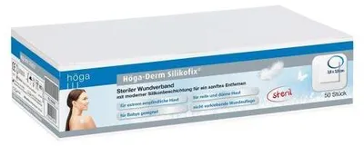 Obrázok produktu pre Höga-Derm Silikofix 3,8x3,8cm 50 ks