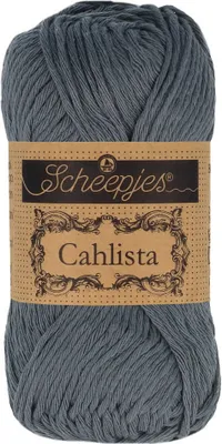 Produktbild von Scheepjes Cahlista 50g (393) Charcoal