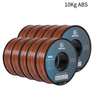 Produktbild von 3D-Drucker-Filament - ABS+ 1,75 mm - 10 kg - Vakuumverpackt - Für FDM 3D-Drucker - Braun