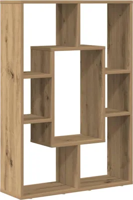Obrázek produktu pro vidaXL Artisan dubová knihovna 63x20x90 cm materiál na bázi dřeva