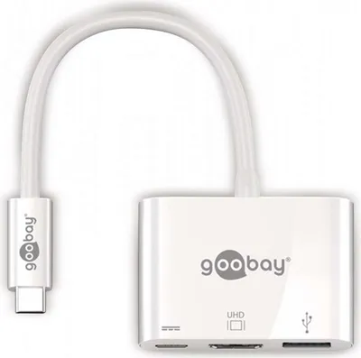 Immagine prodotto di Adattatore multiplo USB-C™ HDMI, PD, bianco