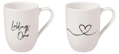 Immagine prodotto di Villeroy & Boch Statement Lieblingsoma Set 2tlg. weiß 1016218410 4003686439399