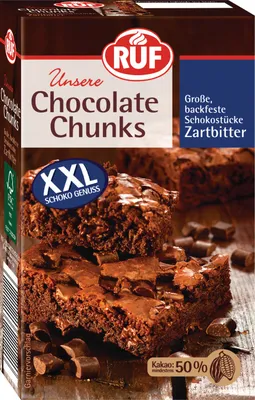 Produktbild von RUF Chocolate Chunks Zartbitter