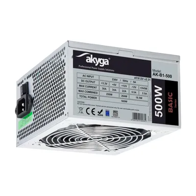 Zdjęcie produktu dla Akyga AK-B1-500, 500 W, 230 V, 500 W, 5 A, 250 W, 264 W