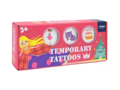 Produktbild von Kindertattoos - Set Mädchen (253 Stück)