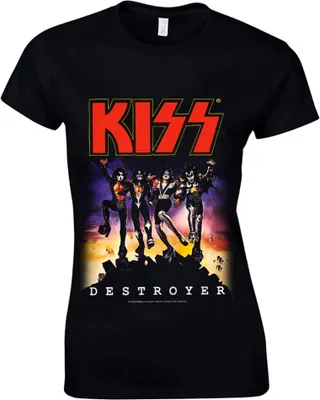 Zdjęcie produktu dla Kiss - Koszulka z albumem Destroyer, Kobiety