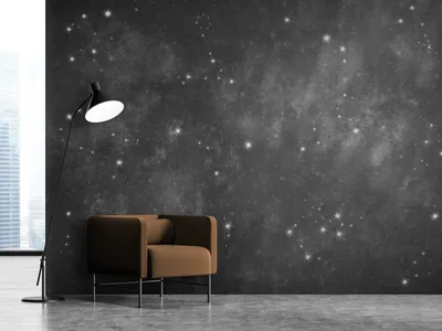 Produktbild von Vlies Fototapete Sterne 400x280 cm Tapeten Wandtapete XXL Himmel Nacht Wolken Konstellation i-A-10014-a-c