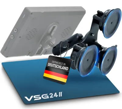 Produktbild von Flexible Saugnapf Halterung PROMOUNT 3 für Rückfahrmonitore für bis zu 12 Zoll