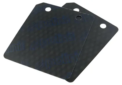 Image de Plaquettes de frein en carbone Polini, lot de 2, pour Piaggio Typhoon 50 et Gilera Runner 50