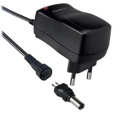 Immagine prodotto di VIVanco™Alimentatore universale, spina EU AC/DC 3-12V, 6in1, nero