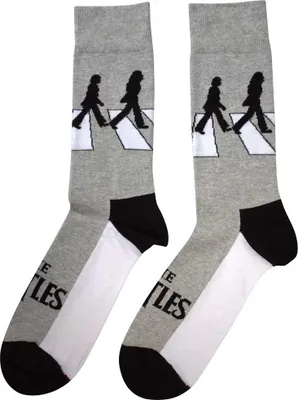 Produktbild von THE BEATLES Socken - Abbey Road Grau