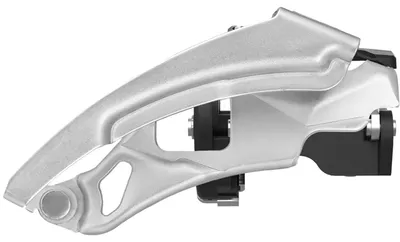 Produktbild von SunRace FDM300 3x7/8s Umwerfer Clamp TopSwing, DualPull silber