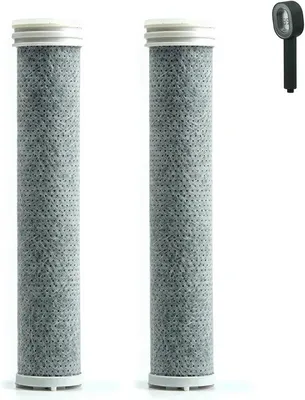 Produktbild von 2 Stück Aktivkohlefilter, Filter für Duschkopf, Ersatzfilter für Duschkopf mit Aktivkohle, Filter für Duschköpfe