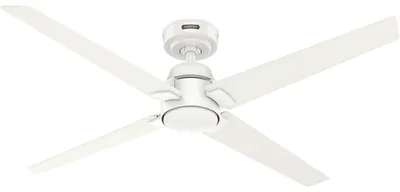 Produktbild von Deckenventilator mit Fernbedienung Cordelia Weiß 132 cm