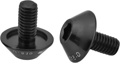 Zdjęcie produktu dla Uchwyty do rowerów szosowych, 5 x 12 mm, 2 sztuki, kolor czarny