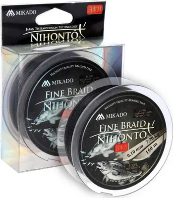 Zdjęcie produktu dla Mikado Nihonto Plecionka 150 M Czarna 0,180 mm Czarna 0,180 mm
