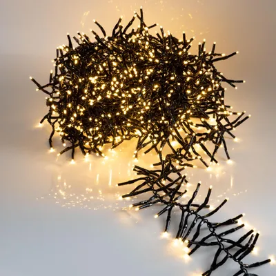 Produktbild von 3.12 Büschel Lichterkette 1152 LED mit Timer - warmweiß / 8,5m