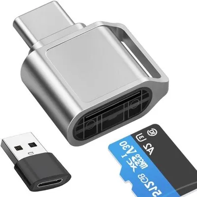 Immagine prodotto di Adattatore USB-C per lettore di schede micro SD