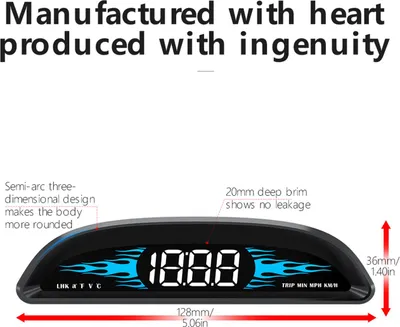 Obrázok produktu pre Auto  OBD tachometer Head-up displej B2 Multifunkčný diagnostický detektor auta Tachometer Bezpečná jazda