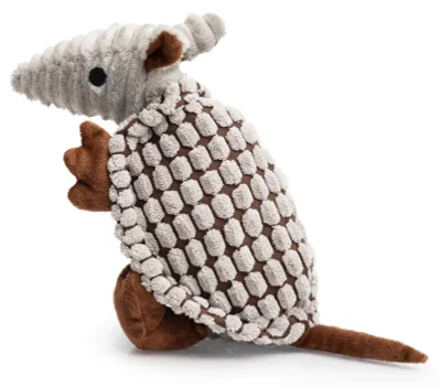 Image de Jouet en peluche pour chien Hollypet, qui couine, pour petits et grands chiens, gris