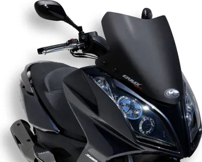 Produktbild von ERMAX Scooterscheibe Sport Acrylic durchsichtig Schwarz getönt für KYMCO X-Town 125; X-Town 300