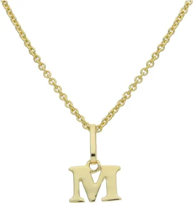 Produktbild von JuwelmaLux Anhänger 333/000 (8 Karat) Gold Buchstabe "M" JL16-02-0449