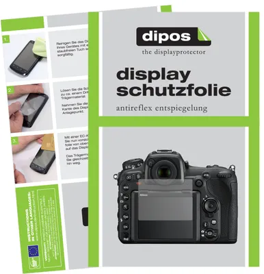 Produktbild von 5x Schutzfolie für Nikon D500 matt Displayschutzfolie Folie Display Schutz dipos