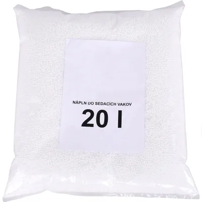 Obrázek produktu pro Kondela Náplň do sedacích pytlů EPS 20 - bílá