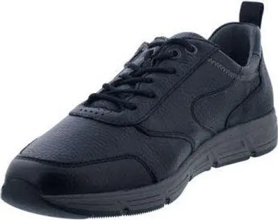 Produktbild von Waldläufer Haslo Sneaker, Hirschleder, schwarz, Reißverschluss, Weite H 323019-199-001 45