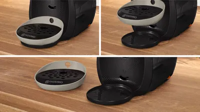 Obrázok produktu pre Bosch Tassimo Happy TAS109E, Kávovar na kapsule, 0,7 L, Kávová kapsula, 1400 W, Béžová, Čierna