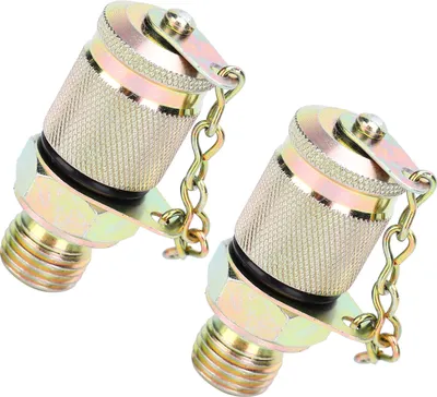 Produktbild von 2 Stück Hydraulik-Test-Adapter Hochdruck-Schlauchverschraubung Messpunkt-KupplungswerkzeugM14 x 1,5?M16 x 2