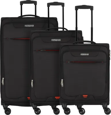Produktbild von American Tourister Street Roll 4 Rollen Kofferset 3-teilig mit Dehnfalte