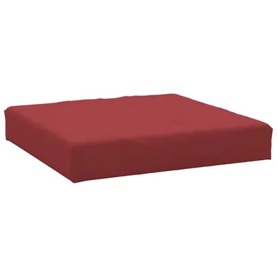 Image de Coussin de palette rouge bordeaux tissu oxford
