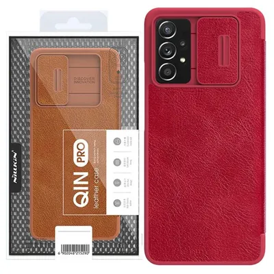 Obrázok produktu pre Kožené puzdro Nillkin pre Samsung Galaxy A73 Red